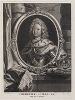 KG 11340
<br/>
Portret Friedrich Wilhelm van Pruisen
<br/>
<em>Picart, Bernard (1673-1733)</em>